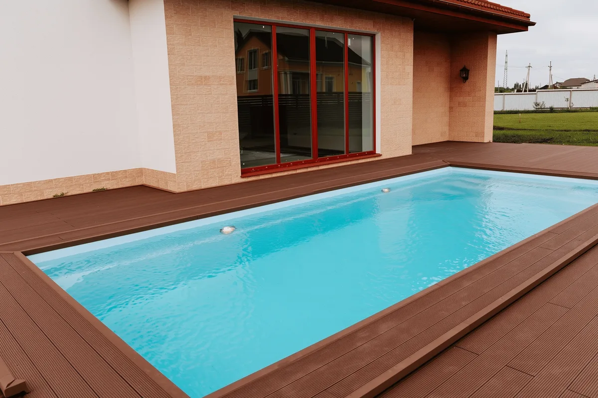 Композитный бассейн Laguna 8 — вид сверху в Тутаеве