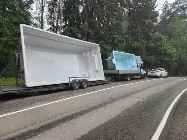 Доставка бассейна в Тутаеве